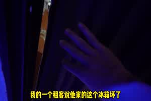 原创 樱花小猫 美女租客不小心卡冰箱里叫我帮忙，我用鸡巴帮她顶出来  背景图片