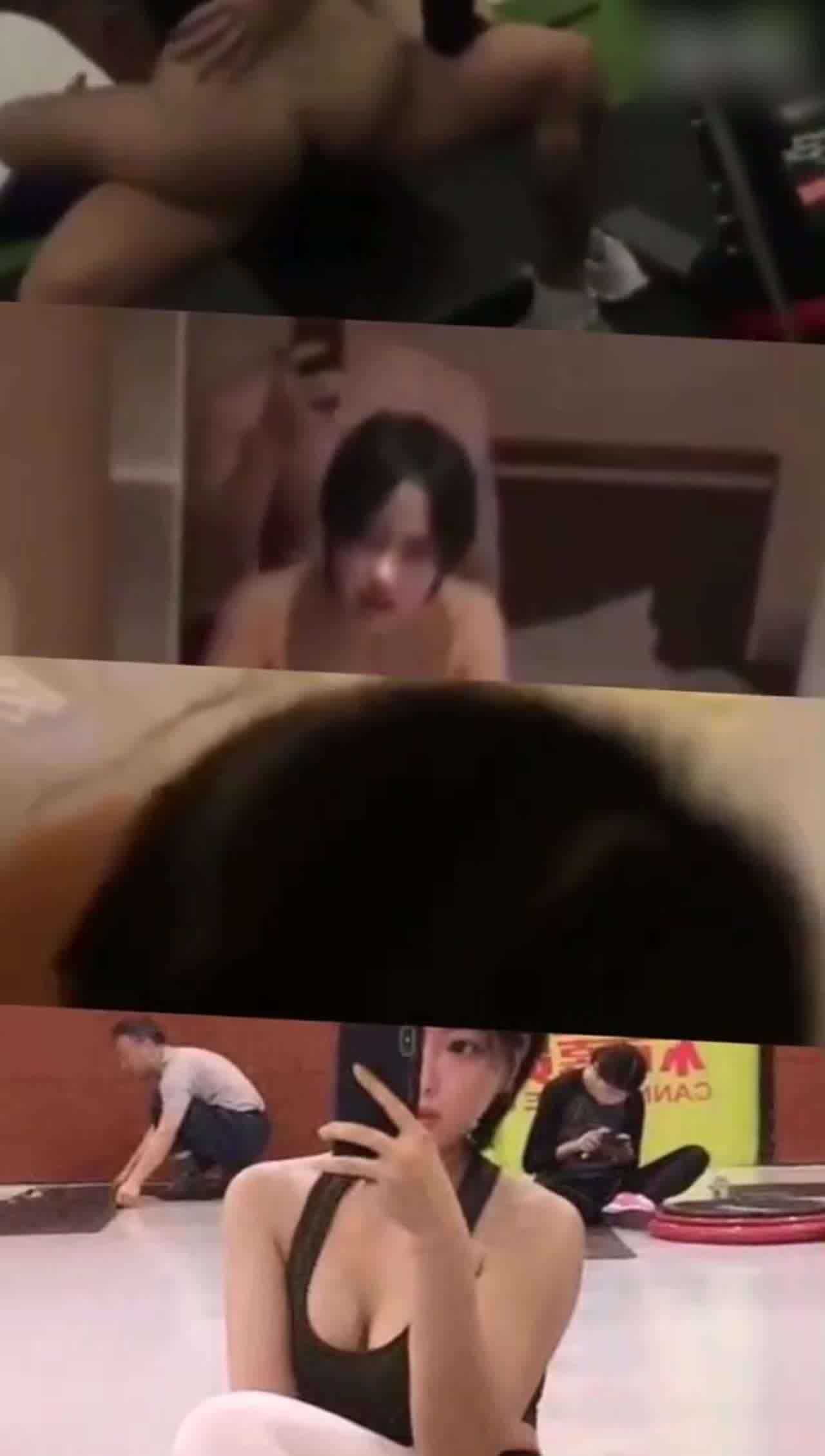  短发健身女教练与学员性爱泄密 的剧照5